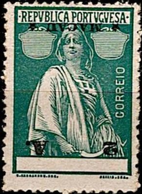 Macau * 1913/15 – Ceres. MF212, 2 avos, green, chalky paper, perforated 15x14. Stamp, new, with 