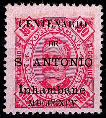 Inhambane * 1895 – D. Carlos I, type Diogo Neto. Mozambique stamps with the overprint 