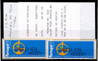 Portugal * 1997 – Portugal 98 – International Philatelic Exhibition – Lisbon 4/13-IX-1998. 