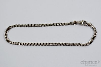 Pulseira em Prata Portuguesa, contraste Águia com toque 925 e peso de 2,3gr.
