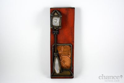 Arte Popular Brasileira, Instalação em Madeira com Metal. Marcada Design de Wilson Alves. Dim. 