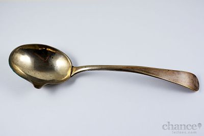 Concha de Molheira do séc. XIX em Prata Portuguesa, Lisboa Coroa com toque aprox. 800 e peso de 