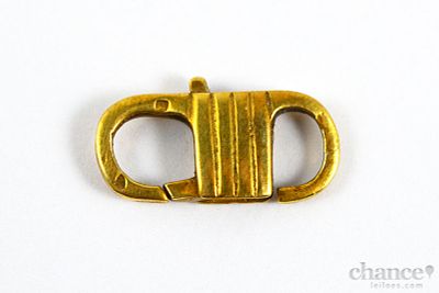 Fecho de Cord&atilde;o em Prata dourada Portuguesa, contraste &Aacute;guia com toque 925 e peso de 2,6gr.