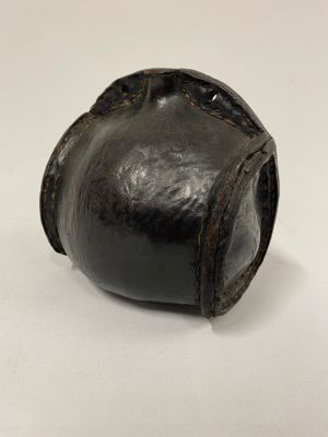 A late 17th century leather Costral in superb condition