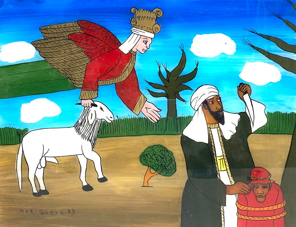 לאספני אמנות ישראלי המתבסס על "סיפורי תנ"ך
MOR GOEYE מור גיי
ציור על פרספקס/אורטזכוכית בטכניקה 