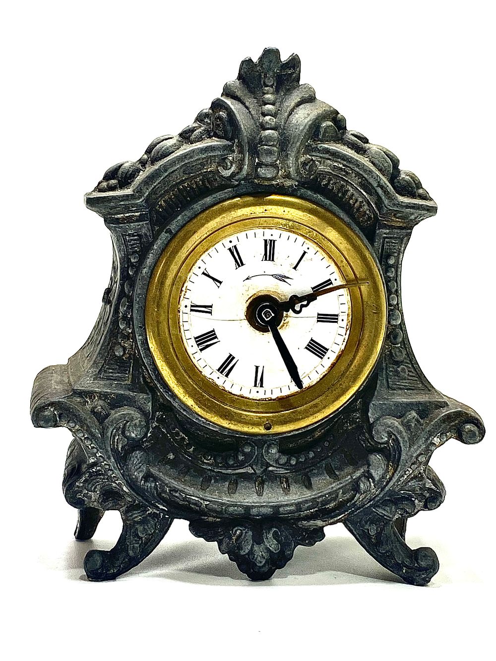 VICTOR RECLUS שעון מדף עתיק, מכני, סוף מאה ה-19 תוצרת
BREVETE PARIS VICTOR RECLUS
גוף פיוטר 