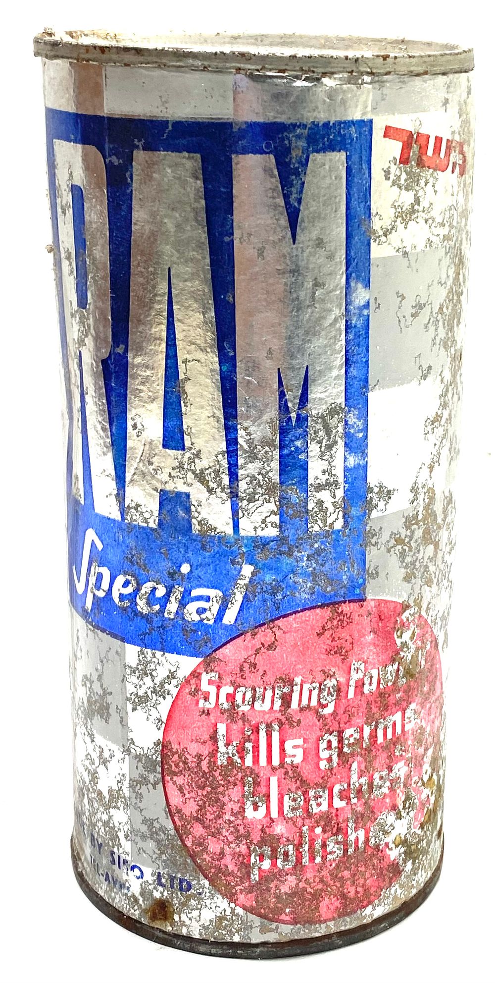 "רם ספציאל" אבקת ניקוי תוצרת ישראל, לא הייתה בשימוש, סימני גיל על האריזה ראה צילום