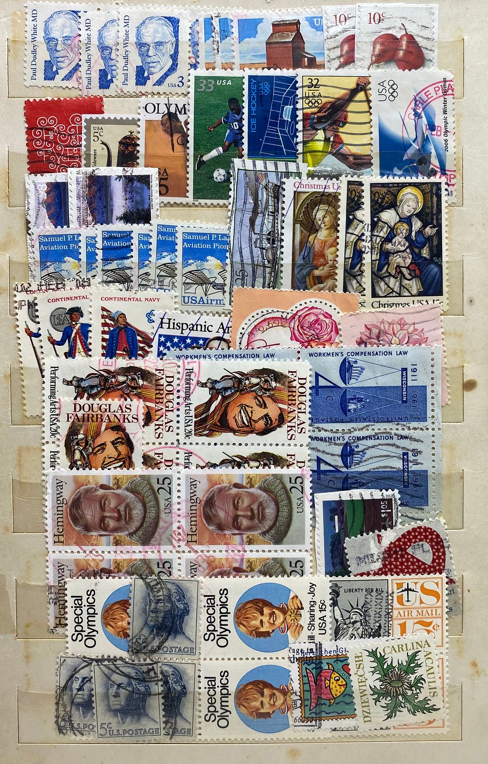 אלבום ייעודי תוצרת ישראל, וינטאג' ישראלי ובו אוסף בולי USA, בניהם נדירים
נתרם ע"י משפחות כחלון 