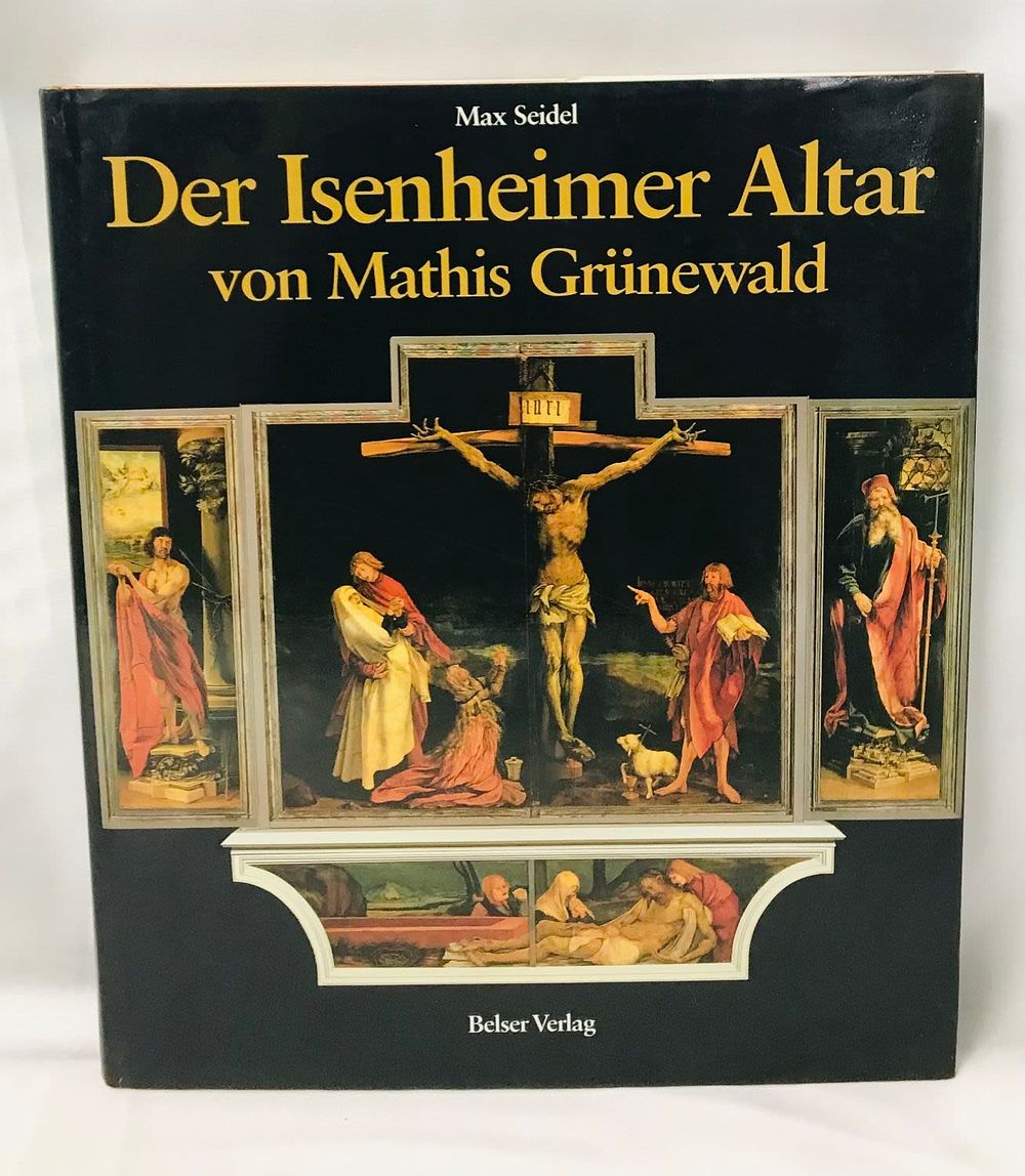 DER ISENHEIMER ALTAR VON MATHIS GRUNEWALD - אלבום, גרמניה, 1990, כריכה קשה, 124 עמ'