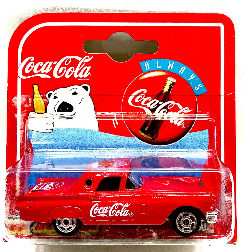 COCA COLA בקולבורציה עם MAJORETTE
דגם רכב אספנות, מהדורה מוגבלת, 1991, באריזה מקורית סגורה