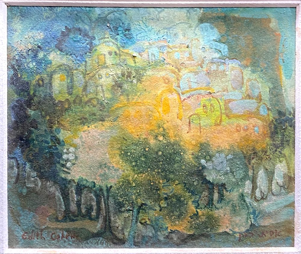 אדית כהן ג'וור, ילידת 1935, בוגרת ביה"ס לאומנות בברזיל, זוכה פרס ראשון בציור מטעם מועדון ליאונס 