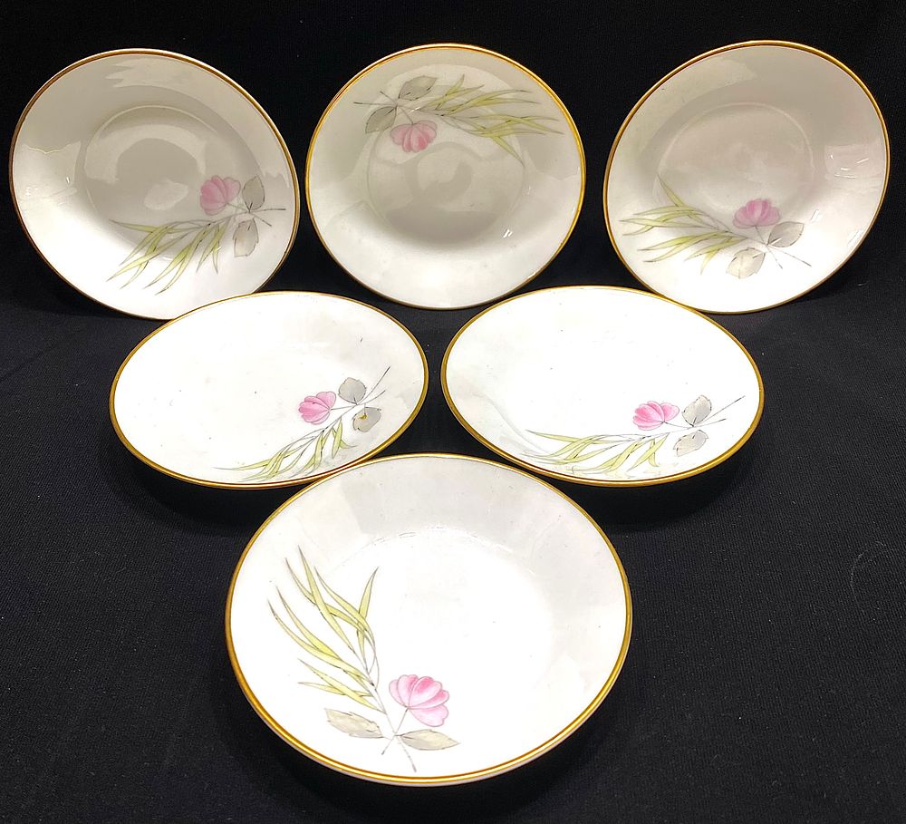ROSENTHAL FINE BONE GERMANY PORZELLAN
סט 6 צלוחיות פורצלן וינטאג' גרמני, תוצרת רוזנטל, ציור 