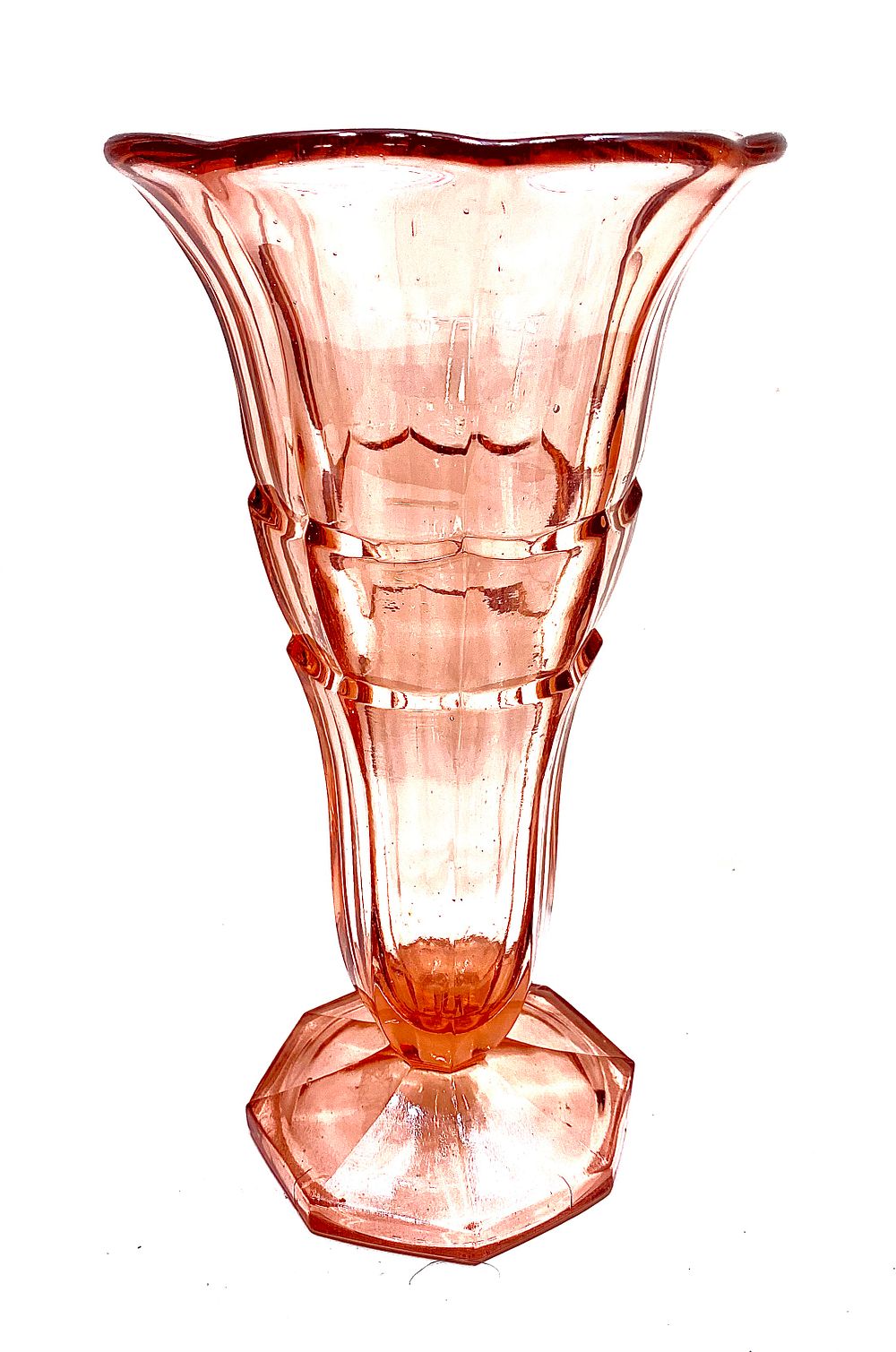 אגרטל זכוכית ROSALIN GLASS
ארט דקו / סגנון ארט דקו, צרפת, גובה 25 ס"מ