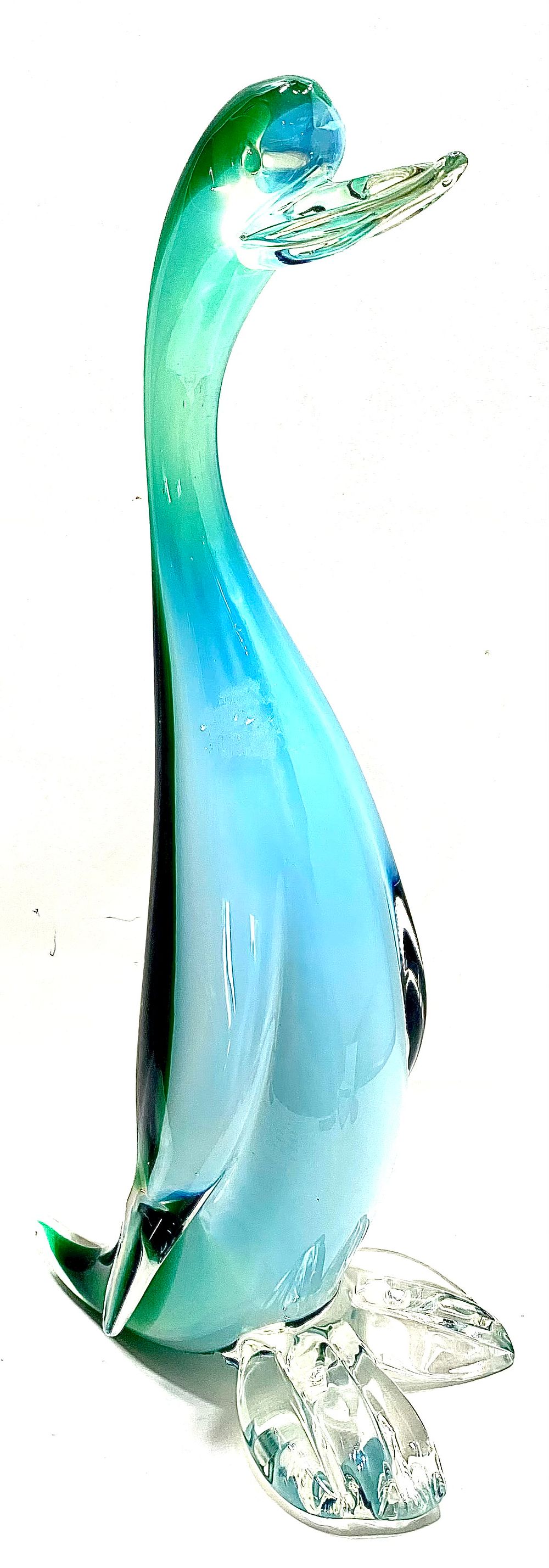 ARCHIMEDO SEGUSO ART GLASS FOR MURANO FACTORY
פסל זכוכית מורנו שנות ה40-60 עבודה מרשימה של אומן 