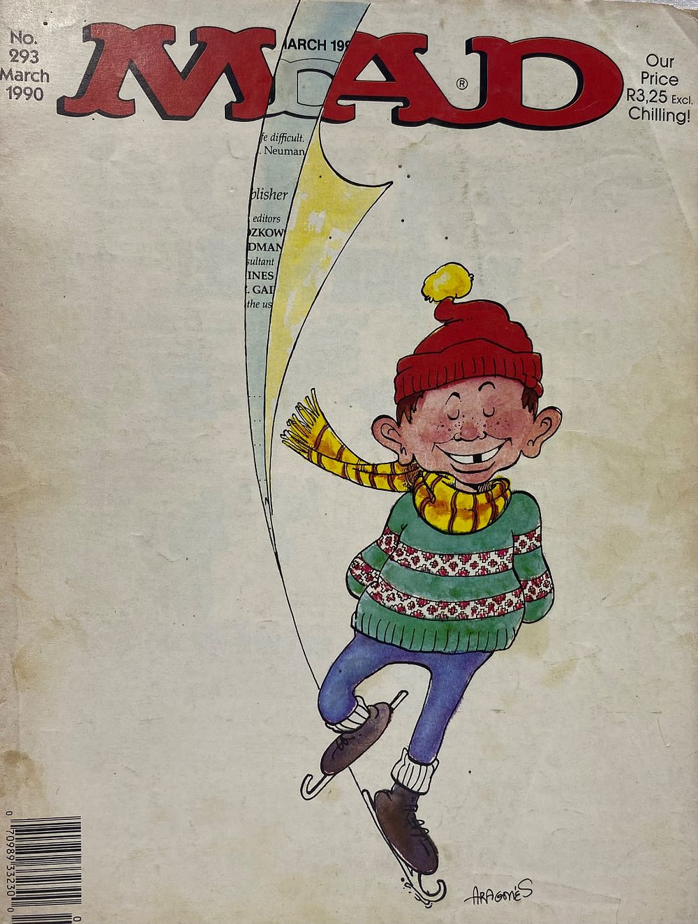 חוברת קומיקס MAD, שנה 1990 אנגלית,