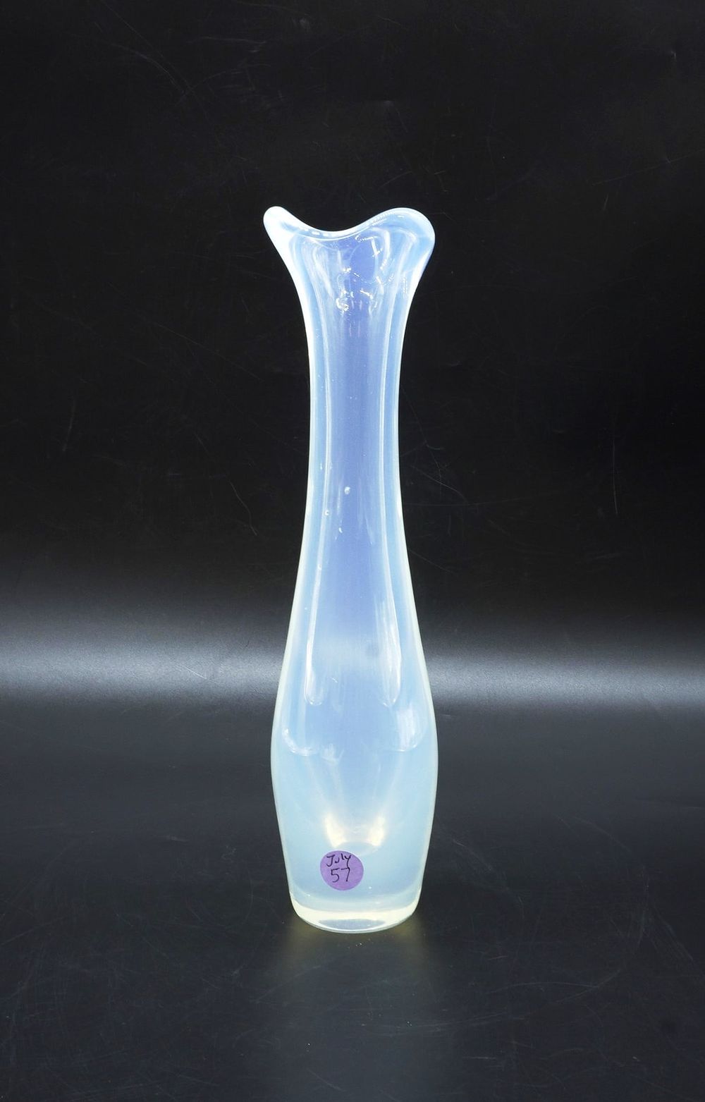 Lot 58: MCM ORREFORS SVEN PALMQVIST OPALESCENT VASE