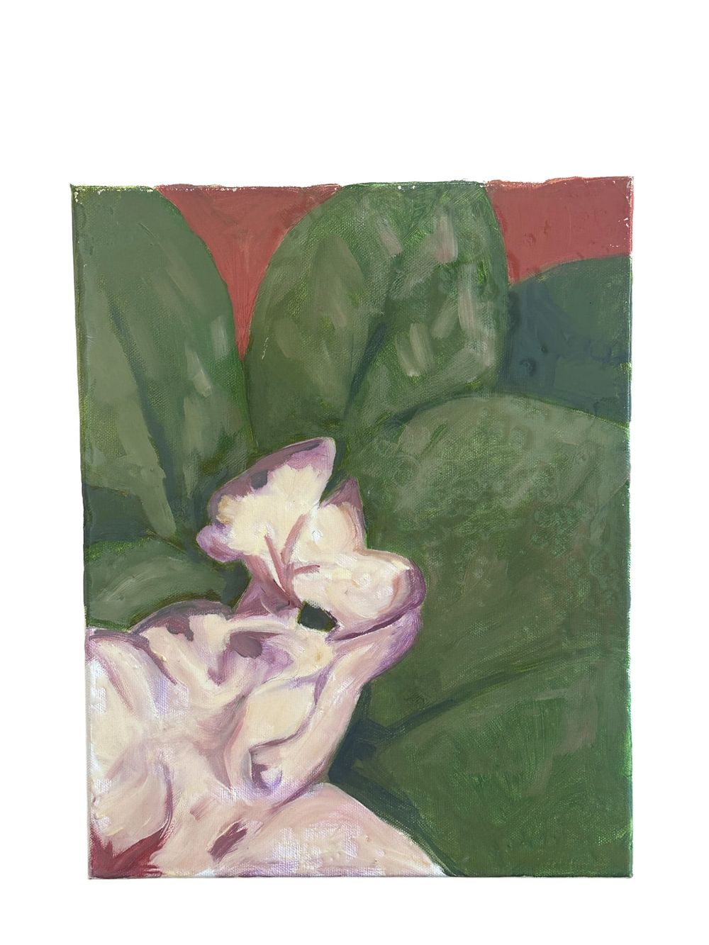 Lot 241: GARY MILES ABSTRACT OIL ON CANVAS