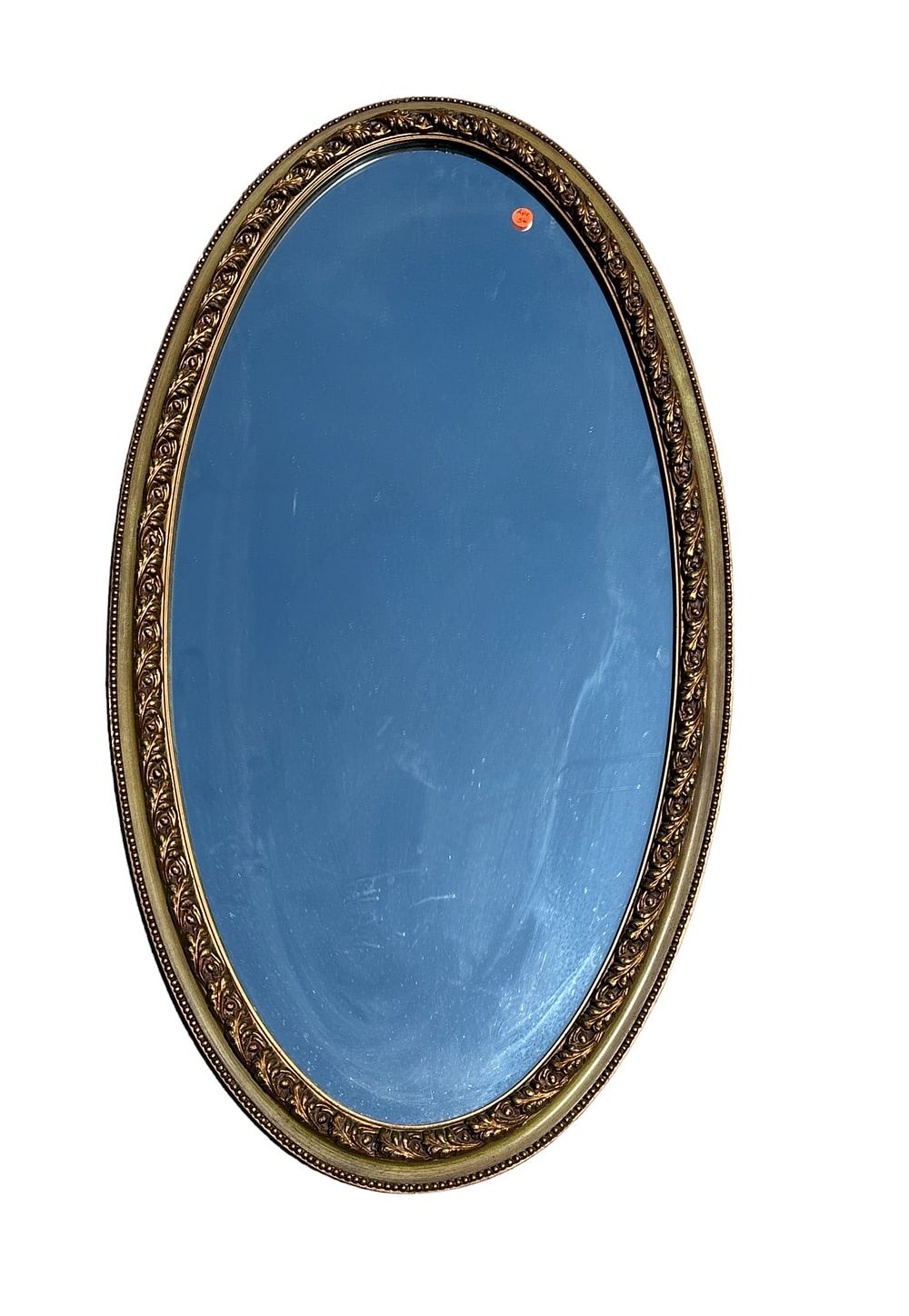 Lot 56: MID CENTURY J.A. OLSEN OVAL MIRROR
