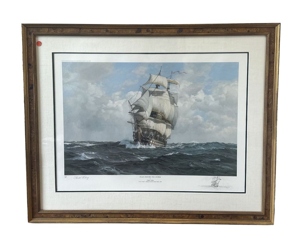 Lot 72: LARGE MARITIME CHARLES VICKERY SIGNED LTD ED