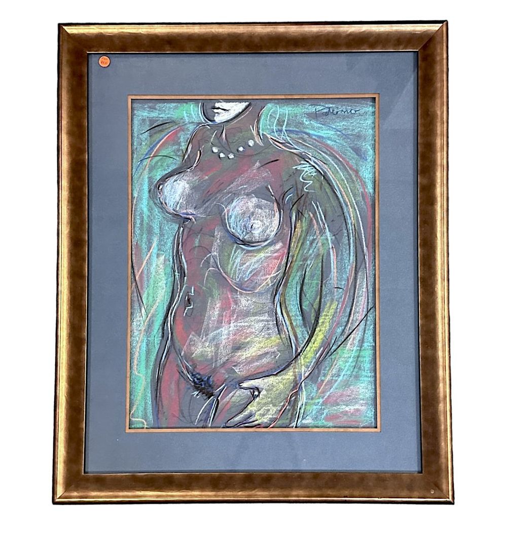 Lot 114: ROBERT PATIERNO ORIGINAL NUDE PASTEL