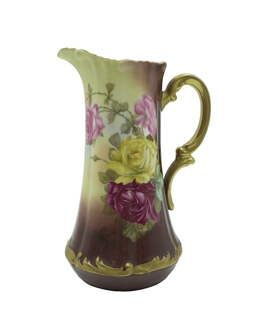 Lot 116: LARGE T & V LIMOGES HAND PAINTED