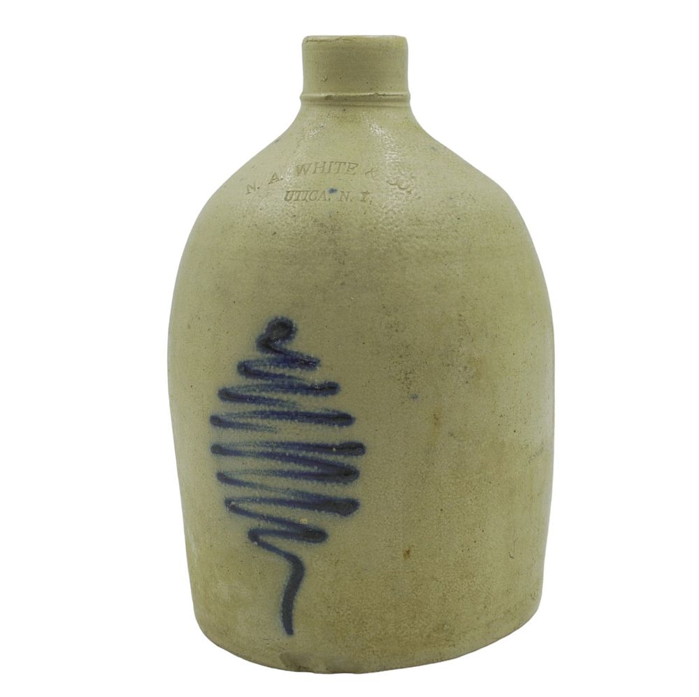 Lot 138: N.A. WHITE & SON UTICA NY JUG