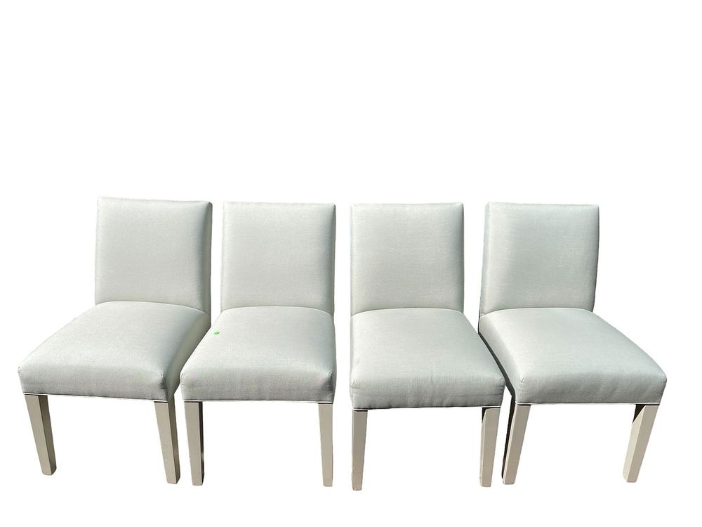 Lot 65: 4 ETHAN ALLAN PARSONS DINING CHAIRS