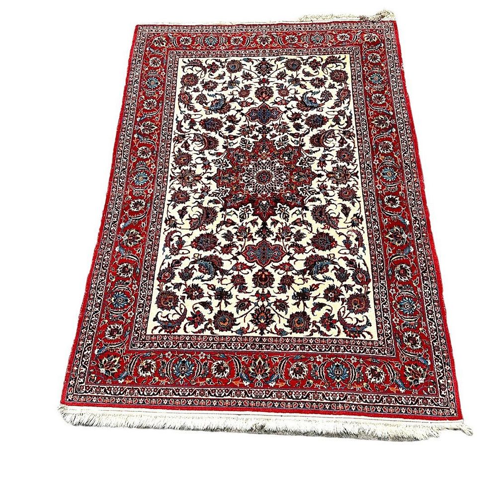 Lot 79: FINE HAND KNOTTED BIJAR PERSIAN RUG