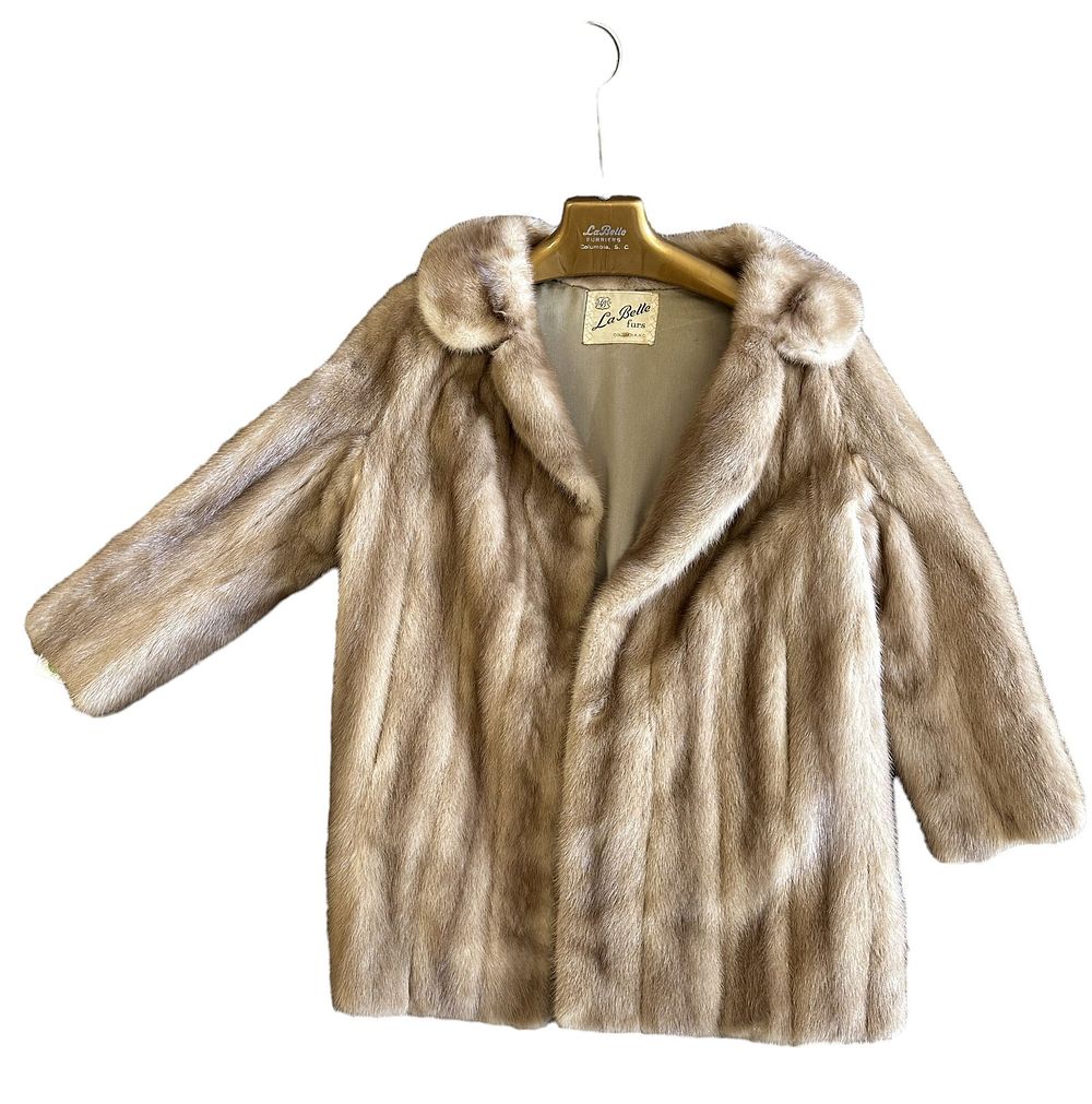 Lot 219: VINTAGE EMBA AUTUMN HAZE MINK JACKET