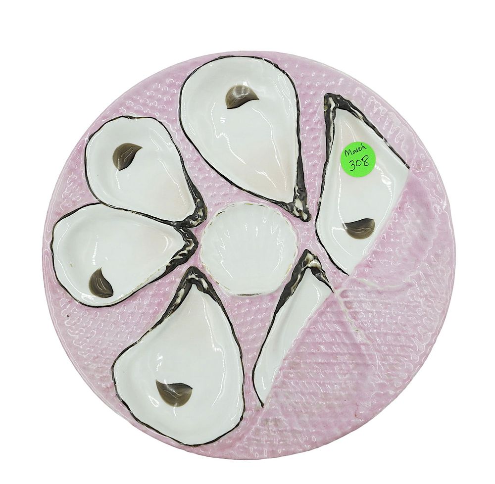 Lot 308: VINTAGE TWOS COMPANY OYSTER PLATE