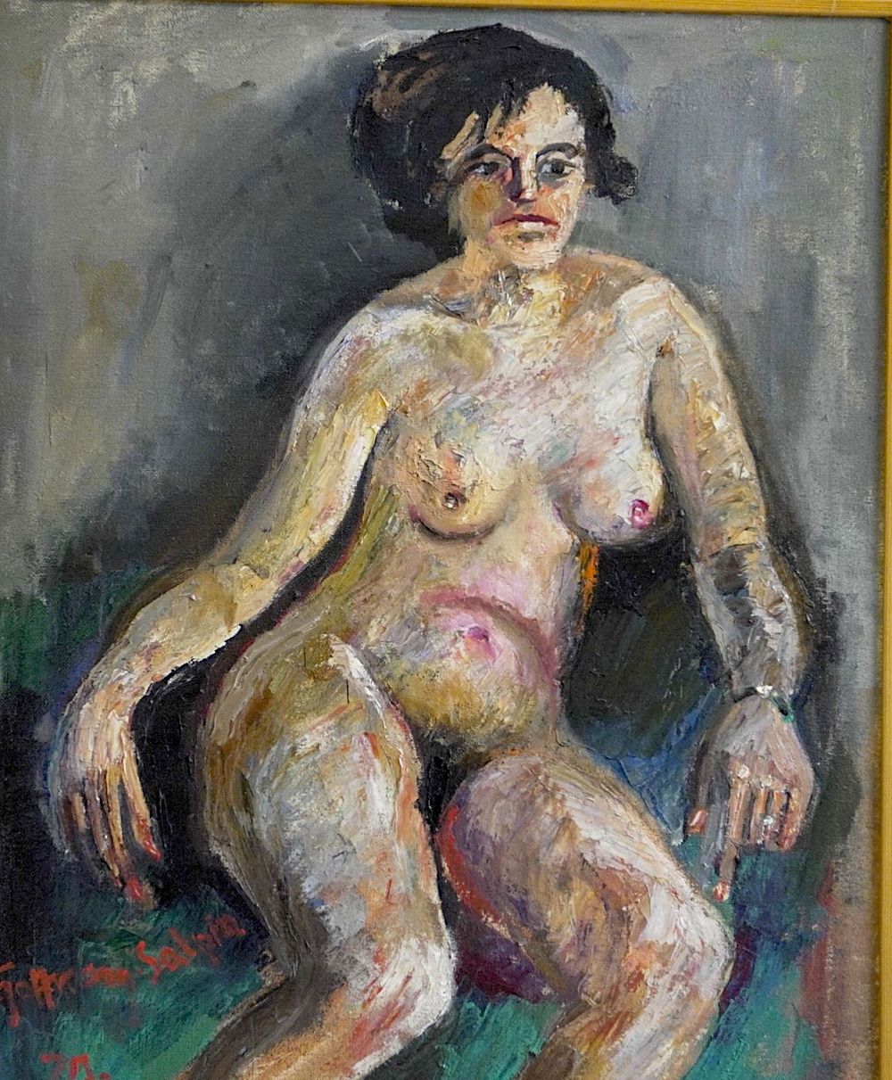 Lot 63: ROBERT HOFFMANN SALPIA (1887-1983) MCM NUDE