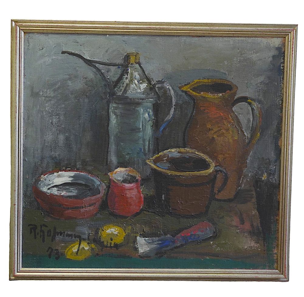 Lot 68: ROBERT HOFFMANN SALPIA (1887-1983) MCM STILL LIFE