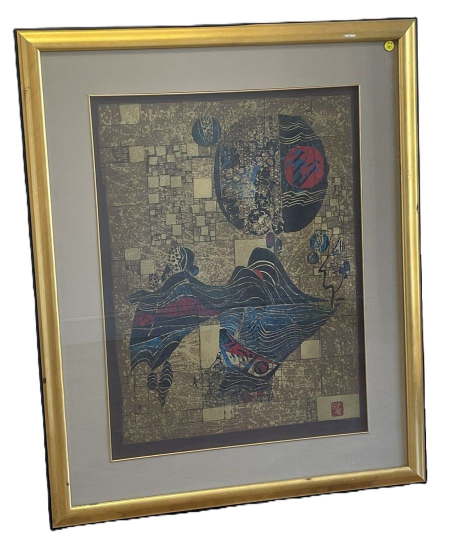 Lot 180: HOI LEBADANG SIGNED & NUMBERED SILK SCREEN PRINT