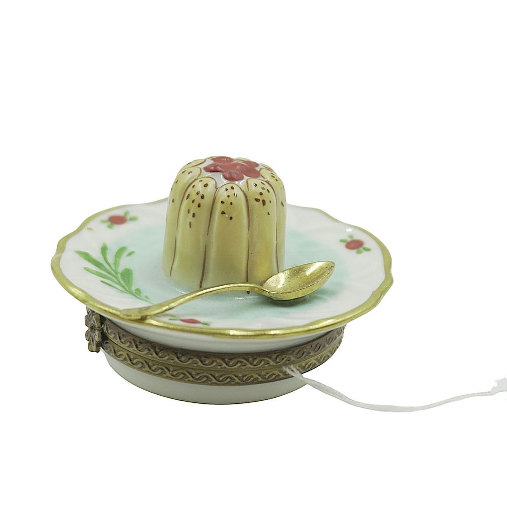 Lot 184: LADYFINGER AND CHERRY DESSERT LIMOGES BOX