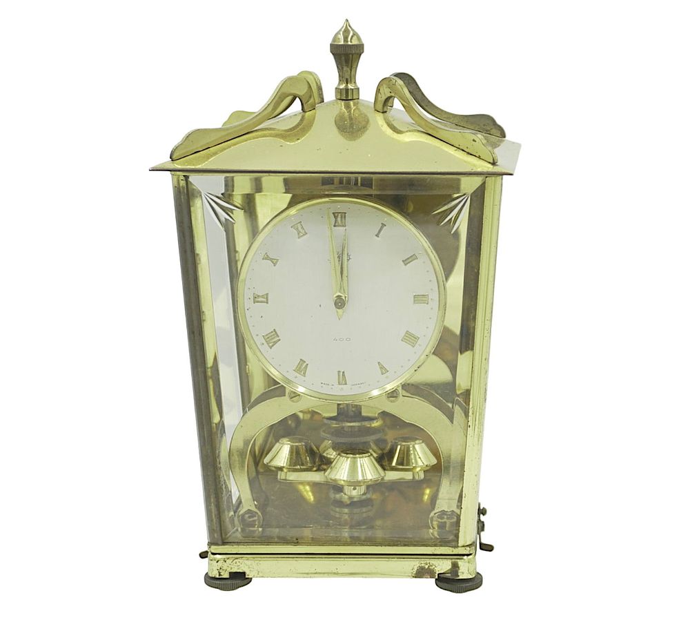 Lot 235: VINTAGE SCHATZ 400 DAY GERMAN CLOCK