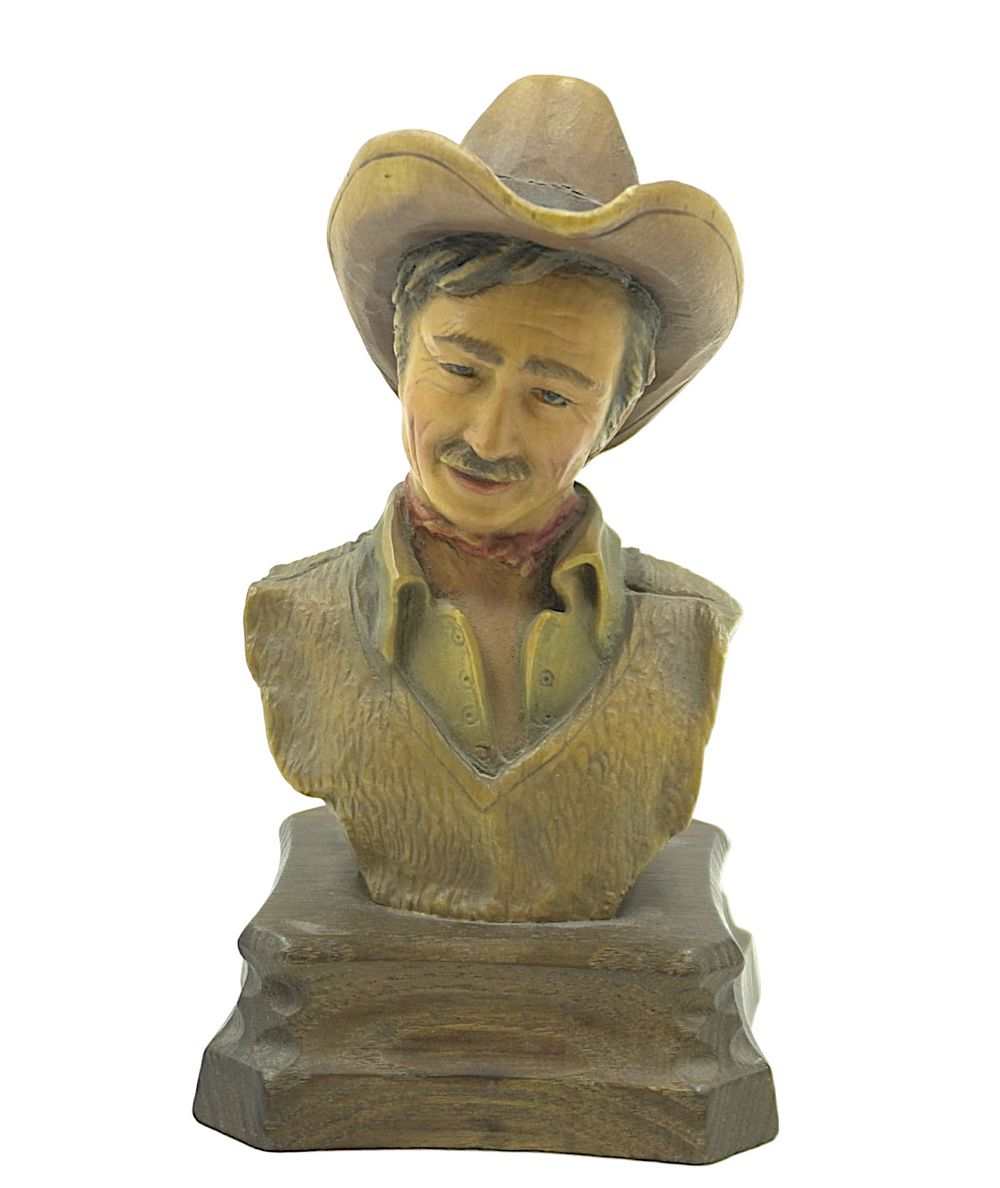 Lot 265: VINTAGE ANRI WOOD CARVING THE DRIFTER