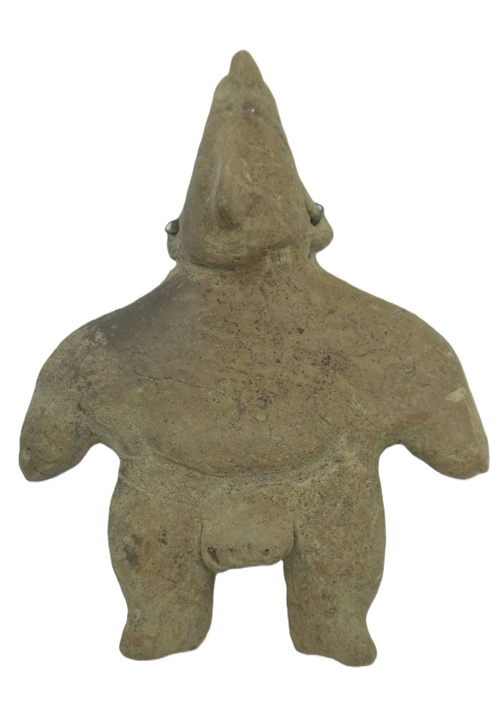 Lot 82: PRE COLUMBIAN COLIMA POTTERY MALE FIGURE