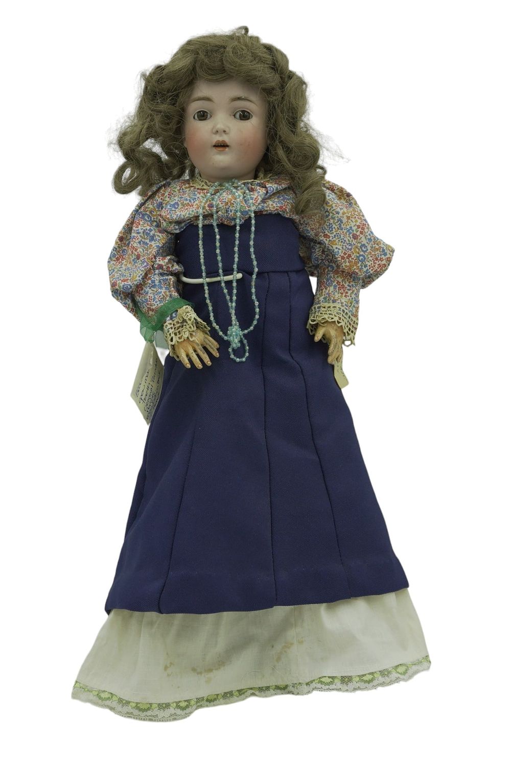 Lot 298: ANTIQUE KESTNER GERMAN PORCELAIN BISQUE DOLL 16"