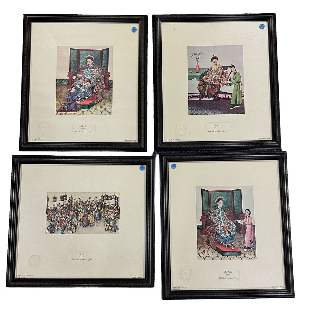 Lot 331: ARTE CHINO SPANISH LITHOGRAPHS - SET OF 4