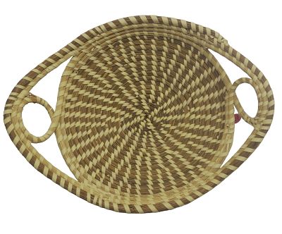 CHARLESTON SWEETGRASS BASKET BERTHA CAMPBELL. Bertha Campbell Hand Woven Charleston Sweetgrass 