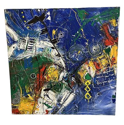 ANDREAS JORDI (Swiss, b. 1961) CONTEMPORARY ABSTRACT. Andreas Jordi, (b. 1961, Zurich 