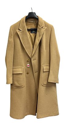 VINTAGE BURBERRY MENS CASHMERE / WOOL COAT. Vintage Mens Burberry Double Breasted Tailored 