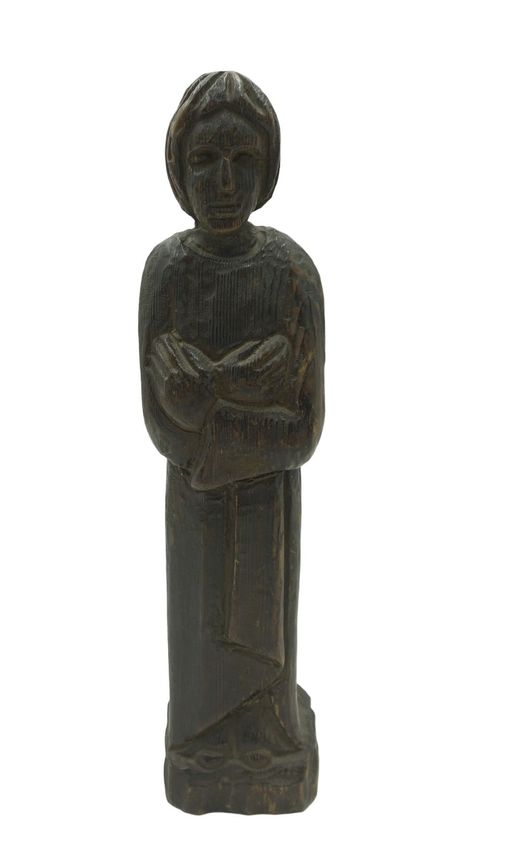 Lot 216: ANTIQUE CARVED OAK CONTINENTAL SANTOS