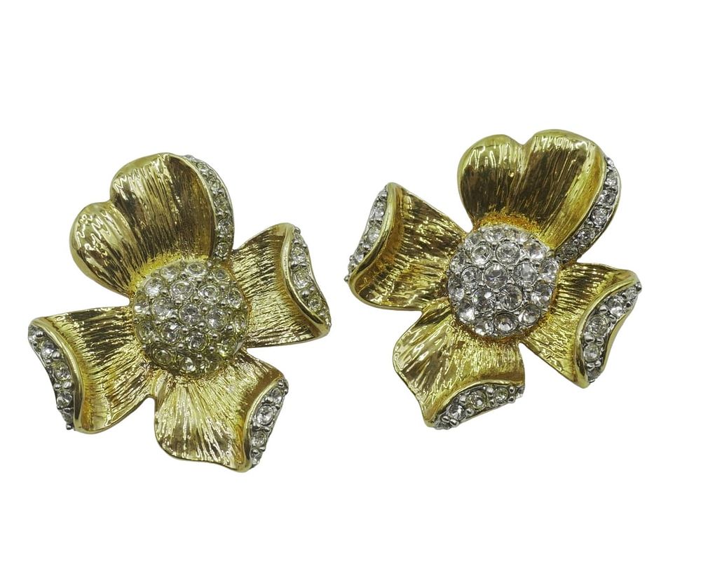 Lot 248: VINTAGE NOLAN MILLER CLIP ON EARRINGS