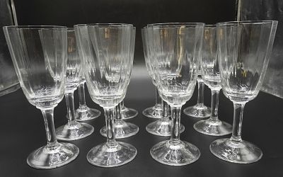 12 DANSK CRYSTAL URSULA RED WINE GLASSES. 12 Dansk Crystal Ursula Red Wine Glasses. Still in the 