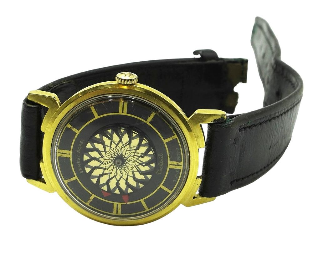 Lot 60: ERNEST BOREL VINTAGE COCKTAIL KALEIDOSCOPE WATCH
