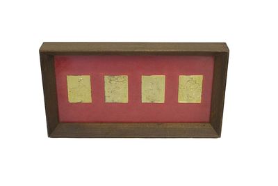 FOUR .999 SILVER BARS NORMAN ROCKWELL FRAMED. Four (4) Norman Rockwell (each 2.08 oz.) .999 Fine 