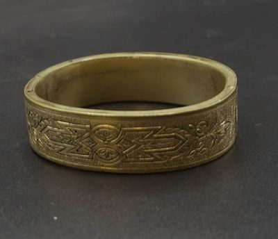 VICTORIAN BATES & BACON GF BRACELET. Antique Victorian Gold Filled Bates and Bacon Bracelet. 
