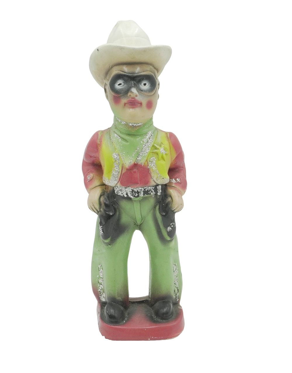 Lot 64: 1950s ORIGINAL LONE RANGER CHALKWARE FIGURE