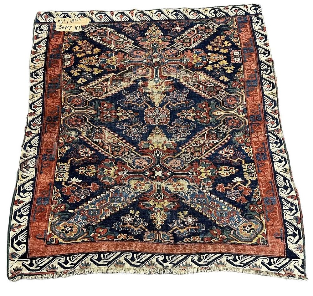 Lot 81: ANTIQUE CAUCASIAN SEYCHOUR RUG